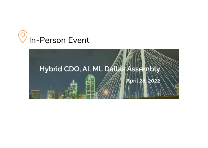 Apex CDO, AI, ML Dallas Assemby