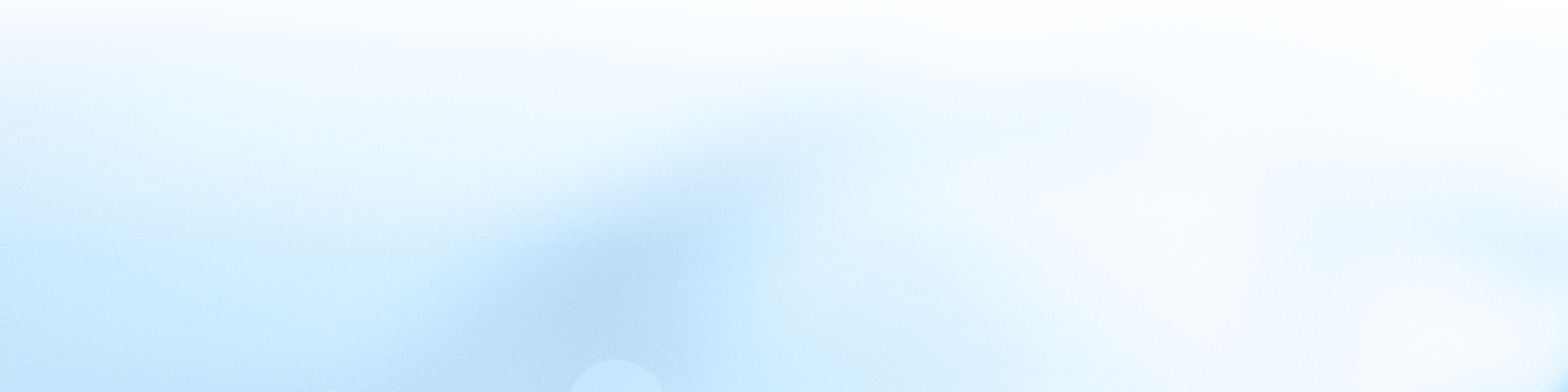 A soft gradient background transitioning from pale blue at the bottom to white at the top. The image is abstract and conveys a serene and calm atmosphere.